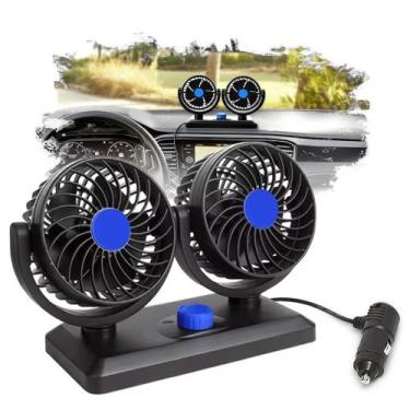 Imagem de Ventilador Duplo Jac J6 2011 2012 2013 Automotivo Portátil Ajustável F