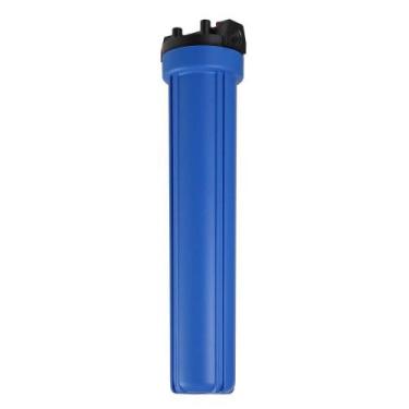 Imagem de Carcaça Azul para Filtro BBI Slim 20" Rosca 3/4