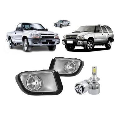 Imagem de Par milha chevrolet s10 blazer 2001 02 03 04 a 2011 com led - BBS