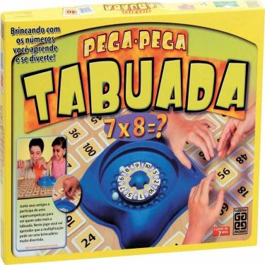 Imagem de Jogo de Tabuleiro Pega Pega Tabuada Grow