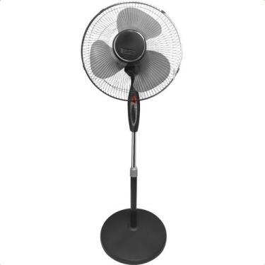 Imagem de Kit com 2 Ventiladores de Coluna 127V 45W 3 Pás com Altura Ajustável a