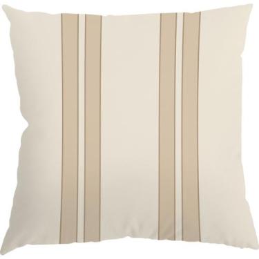Imagem de Capa Almofada 50x50 Suede Classic Palm Bege e Marrom D - LA FAVORITTA 