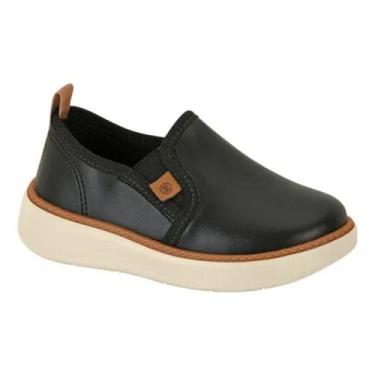 Imagem de Sapato Infantil Molekinho Slip On Casual Confort Calce Fácil, Branco o