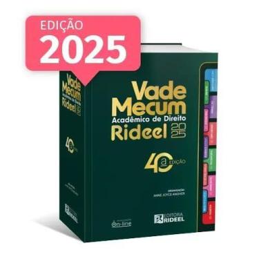 Imagem de Vade Mecum Acadêmico de Direito Rideel  40 Edição 2025