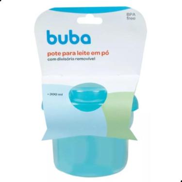Imagem de Pote Para Leite em Pó Buba - Azul - Com divisória