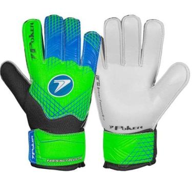 Imagem de Luva de Goleiro Infantil Poker Campo Training Focus - Verde, 5