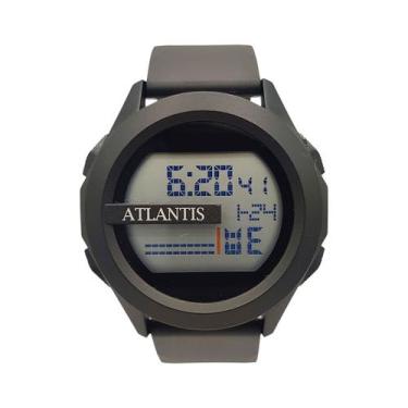 Imagem de Relógio Atlantis Digital Esportivo Bonito Resistente 5atm Cor Da Pulse