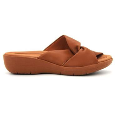 Imagem de Tamanco Piccadilly Original Salto Confortavel Feminino 023, 35, Carame