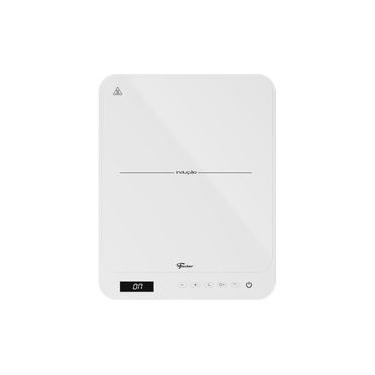 Imagem de Cooktop de Indução Fischer 1 Boca Vitrocerâmico Digital Touch Portátil Branco Bivolt