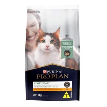 Imagem de Raçao Pro Plan Live Clear Para Gato Adulto Frango 1Kg - Purina