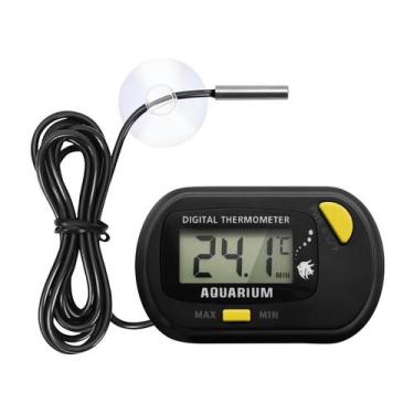 Imagem de Termômetro Digital à Prova d'Água para Aquário JLENOVEG com LCD