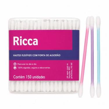 Imagem de Hastes Flexíveis Ricca Com Ponta de Algodão Cód. 3244