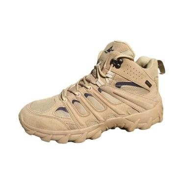 Imagem de Botas Táticas Masculinas De Tamanho Grande Para Deserto, Botas De Cami