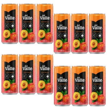 Imagem de KIT 12 Suco Del Valle Pêssego Lata 290ml