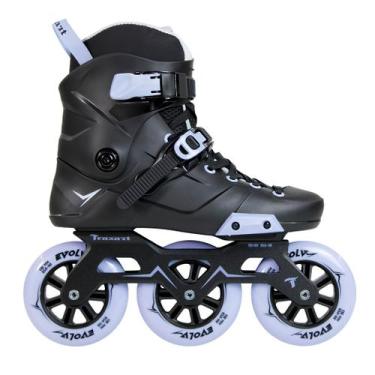 Imagem de Patins Traxart Inline 3 Rodas EVOLV  110mm HR ABEC-9 Cromo, # 7 = 38/3