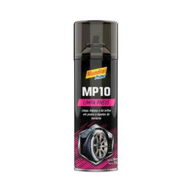 Imagem de Limpa Pneus Spray para Automóveis e Motocicletas com Fórmula de Espuma para Brilho e Proteção Contra Rachaduras Mundial