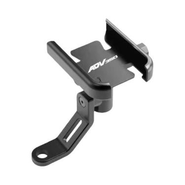 Imagem de Suporte De Telefone Para Motocicleta Com Absorção De Impacto Em Liga M