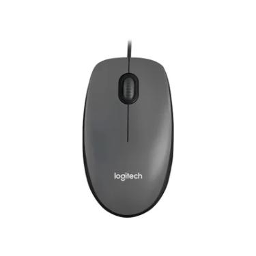 Imagem de Mouse com fio Logitech M100, Óptico, USB, Ambidestro, Preto