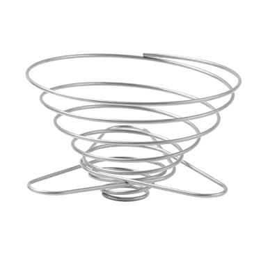 Imagem de DYNWAVE Suporte para cafeteira elétrica de gotejamento Rallentare e leve dobrável de aço inoxidável para gotejamento de para Escritório, MÉDIO