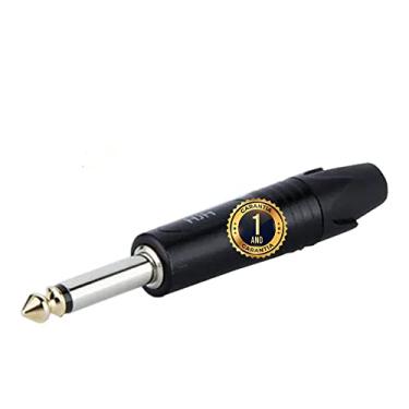 Imagem de Plug Conector Mono P10 HJH Com Ponta Banhada A Ouro HJ018