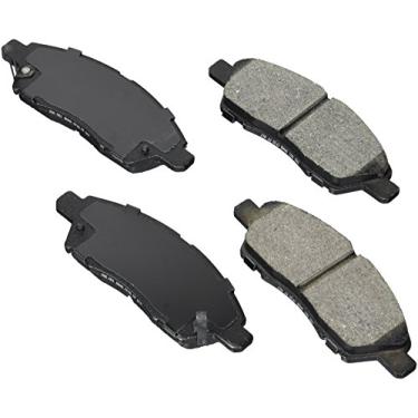 Imagem de BOSCH BE1592 Conjunto de pastilhas de freio a disco de cerâmica azul - compatível com Nissan Versa, Versa Note; dianteiro