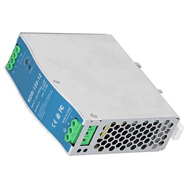 Imagem de Fonte de alimentação industrial de trilho DIN AC 100-240V para CC 12V 10A 120W Regulador de tensão NDR-120-12