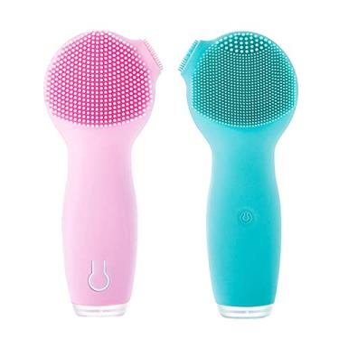 Imagem de Escova de limpeza facial de silicone macio recarregável à prova d'água limpeza profunda elétrica para homens e mulheres com aperto de pele Elitzia antienvelhecimento SRAE8791