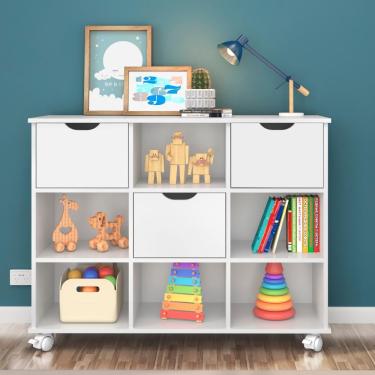 Imagem de Nicho Organizador 3x3 Qmovi Com 3 Gavetas 