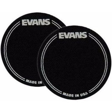 Imagem de Kit 2 Pad Protetor Bumbo Evans EQPB1 Feltrado (Pedal Single)
