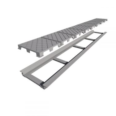 Imagem de Ralo Linear Infinity Plus Pvc 130cm Com Acabamento Oculto Li