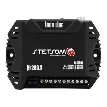 Imagem de Módulo Amplificador Stetsom Iron Line Ir280.3 280w