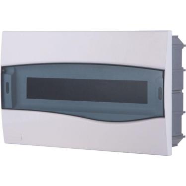 Imagem de Quadro de Distribuição de Embutir 18 DIN ou 12 NEMA Tramontina com Porta Transparente Tramontina