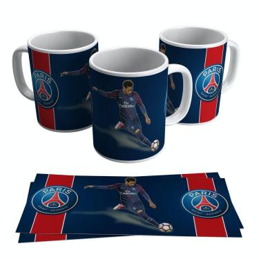 Imagem de Caneca Psg Neymar Escudo Francês 325ml