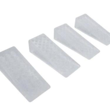 Imagem de Cunha Calço Trava Porta Resistente Antideslizante 4 Un