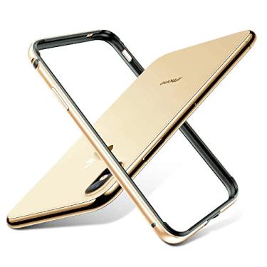 Imagem de Capa protetora de telefone de silicone de metal dourado para iphone 13 pro max 12 mini 11 13pro 12pro 13mini para iphone13 xr x xs 7 8 acessórios pretos, ouro, para iphone 12 pro