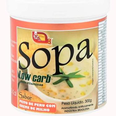 Imagem de Sopa Low Carb Com Vitaminas 300G Sabor Peito De Peru + Milho - Mosteir