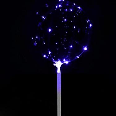 Imagem de Balão Bubble LED Cores (Transparente + LED Azul)