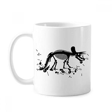 Imagem de Caneca em miniatura de ossos de dinossauro, cerâmica e porcelana de café, utensílios de mesa