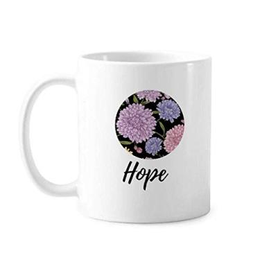 Imagem de Caneca de cerâmica com desenho de lótus para flores e cerâmica para café e porcelana