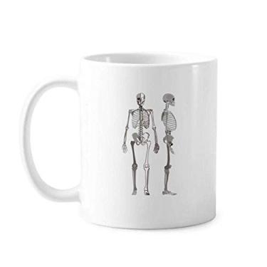 Imagem de Skeleton Human Sketch People Caneca Cerâmica Café Porcelana Louça