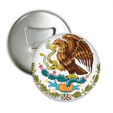 Imagem de Emblema Nacional do México, abridor de garrafas com ímã de geladeira, emblema multifuncional