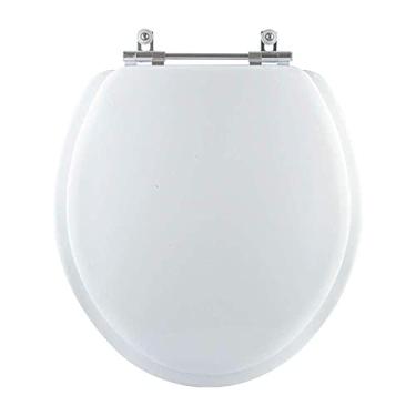 Imagem de Assento Sanitario Almofadado Carina Branco para Vaso Ideal Standard
