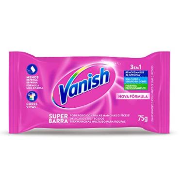 Imagem de Vanish Tira Manchas Em Barra 75G Para Roupas Coloridas