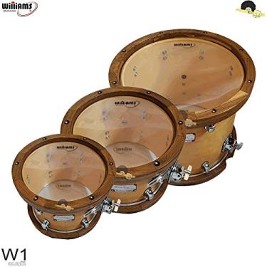 Imagem de Kit de Peles Williams - W1 monofilme(Batedeira ou Resposta) Clear (10″/12″/14″)