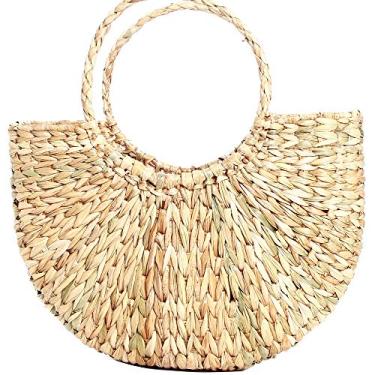 Imagem de Bolsa biro 2352 palha grande meia lua 836999