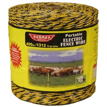 Imagem de Baygard 122 1312' FENCE WIREYEL/BL Wire, Yellow/Black, 1312 ft