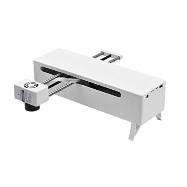 Imagem de Chusui Máquina de gravação a laser 450nm 30W Comprimento focal ajustável Suporte para PC Software de alta velocidade Mini gravador a laser CNC Cortador preciso escultor Impressora para fabricação d QL