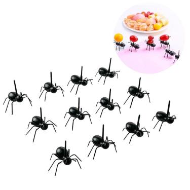 Imagem de Kit 48 Pçs Palito Para Petisco Formigas Queijos Frutas Doces Pães Espetos Decorativo
