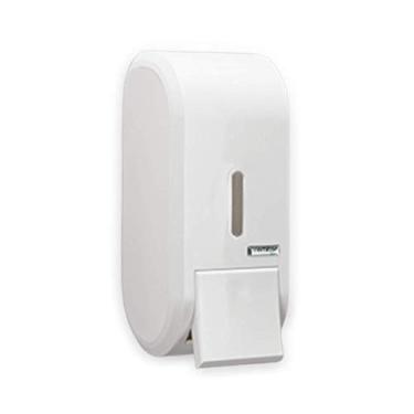 Imagem de Dispenser Porta Saboneteira Premisse Urban Compacto Branco Com Reservatório