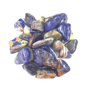 Imagem de Kit De Cristal Sodalita Pedra Natural M 500 Gramas -  - Mandala De Luz